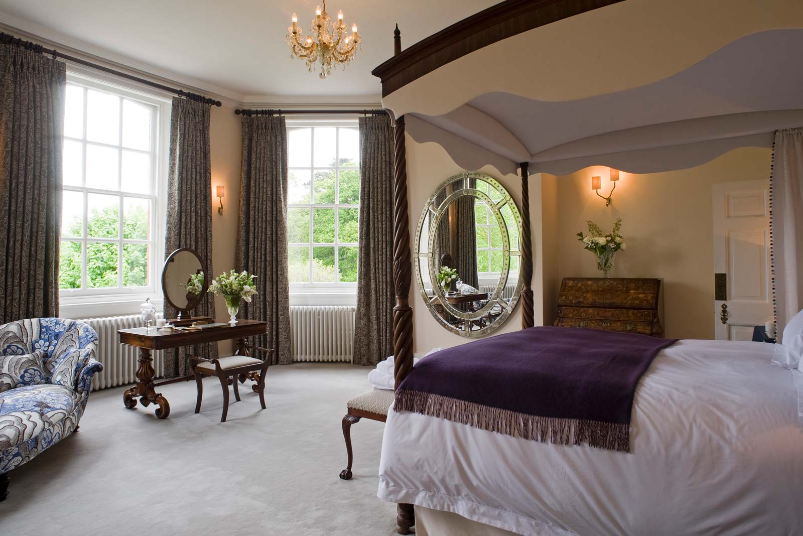 Bedrooms in the House - Iscoyd Park is a romantic and beautiful